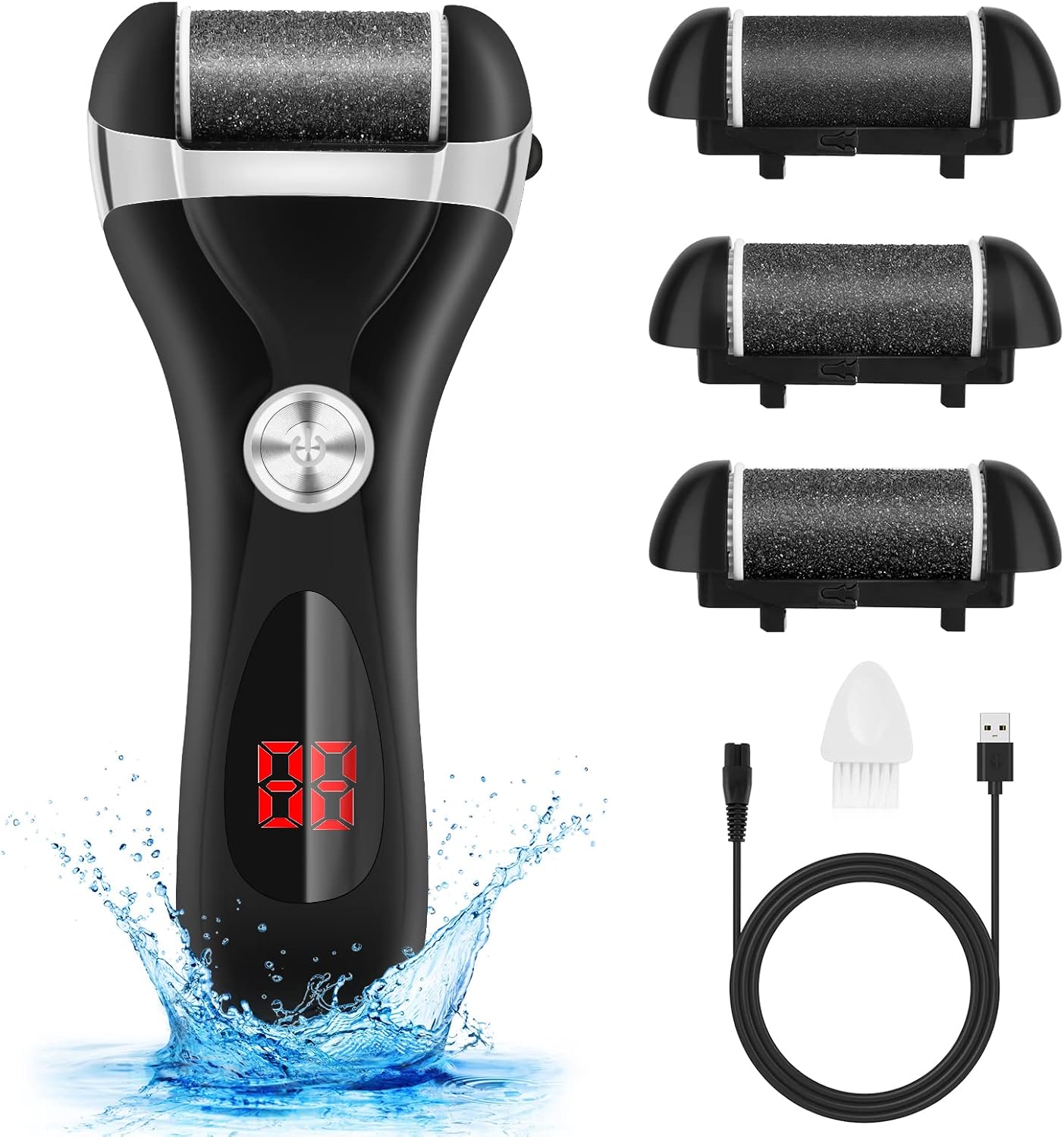Elmchee Electric Foot Callus Remover Kit
