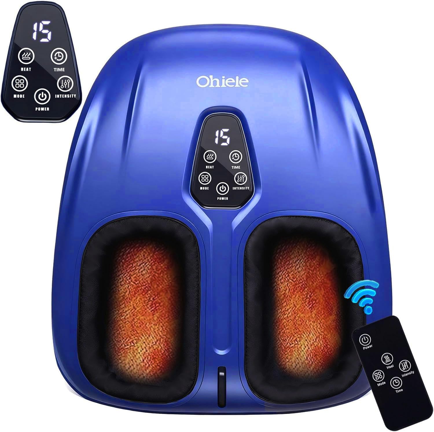 Ohiele Shiatsu Foot Massager com Aquecimento