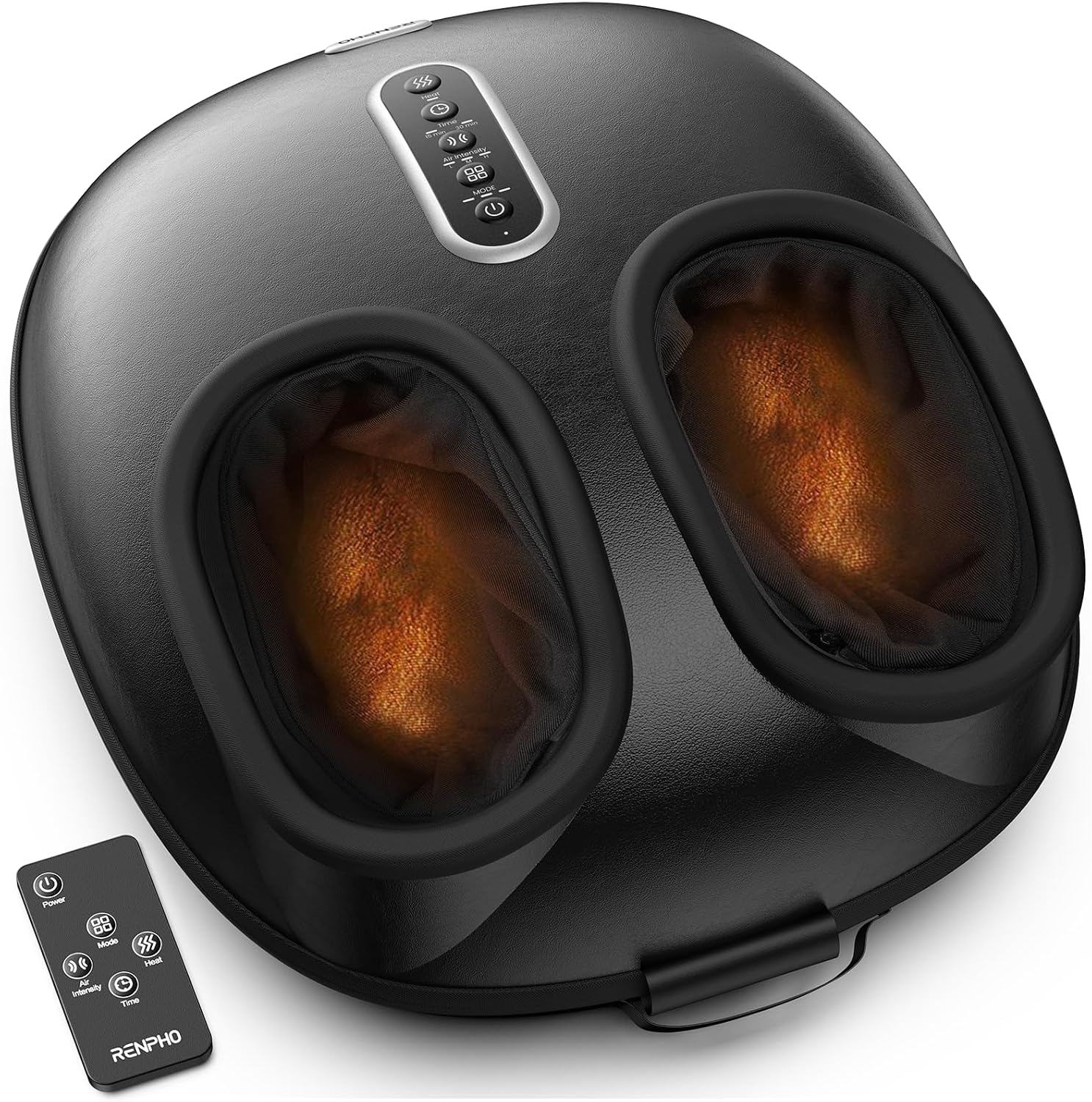 Renpho Shiatsu Foot Massager com Calor e Controle Remoto