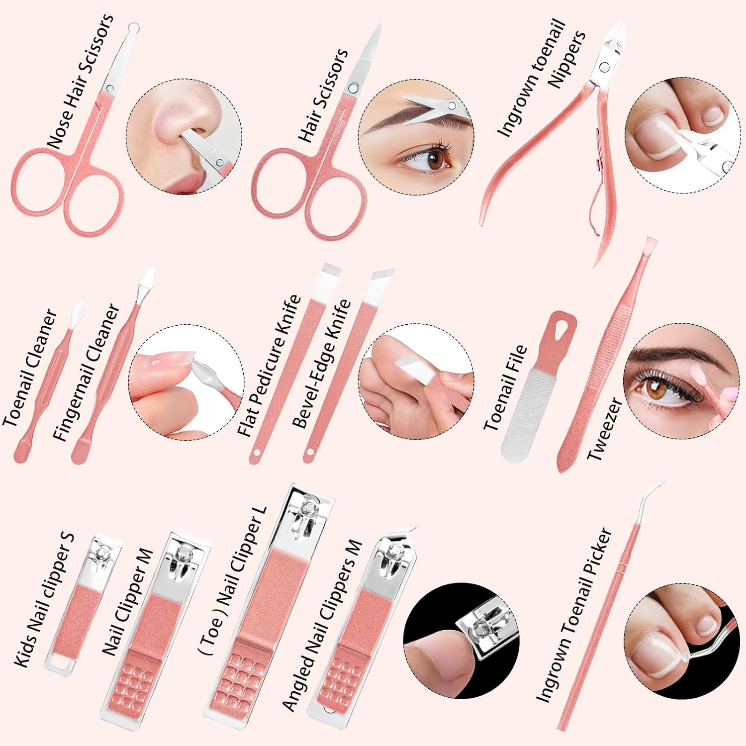 Luck Around 26-Piece Manicure Kit