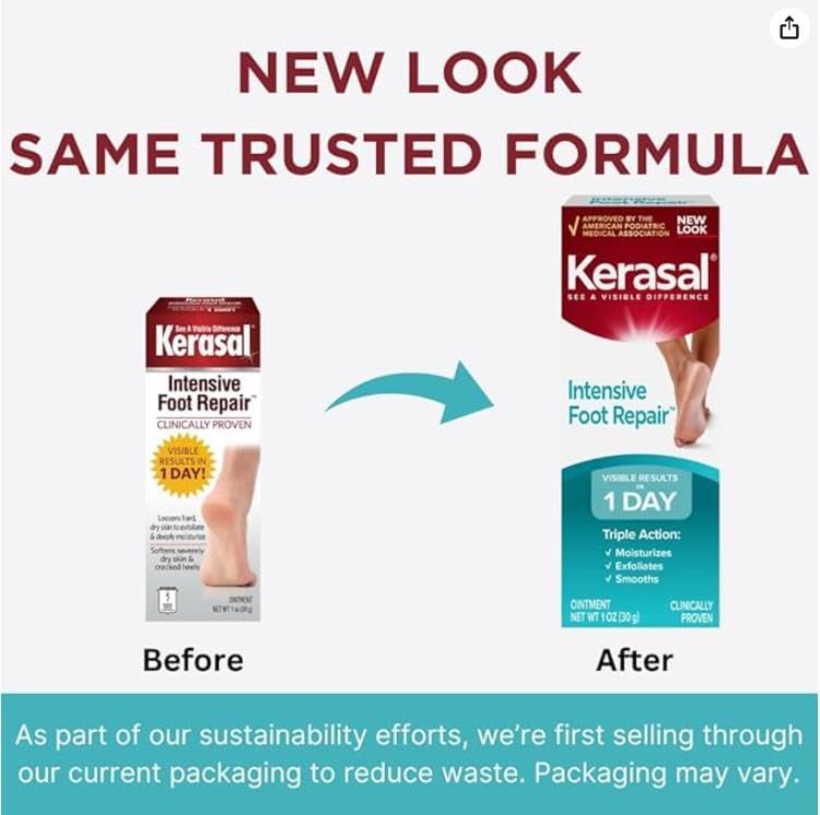 Kerasal Intensive Foot Repair Ointment 2 Pack