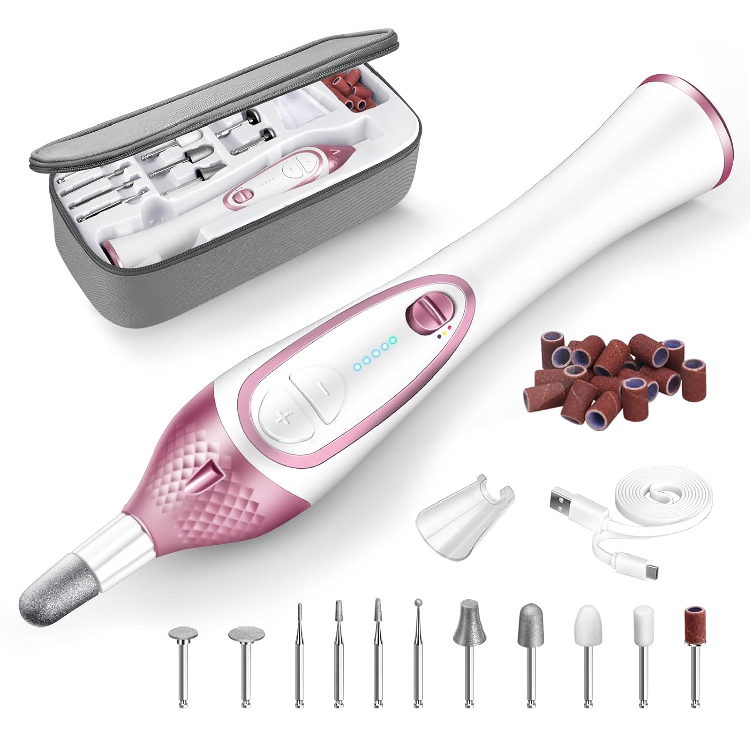 Arikit Cordless Electric Nail Drill Kit
