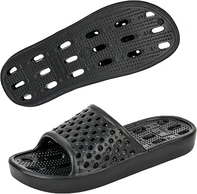 Anyutech Shower Shoes com Furos de Drenagem