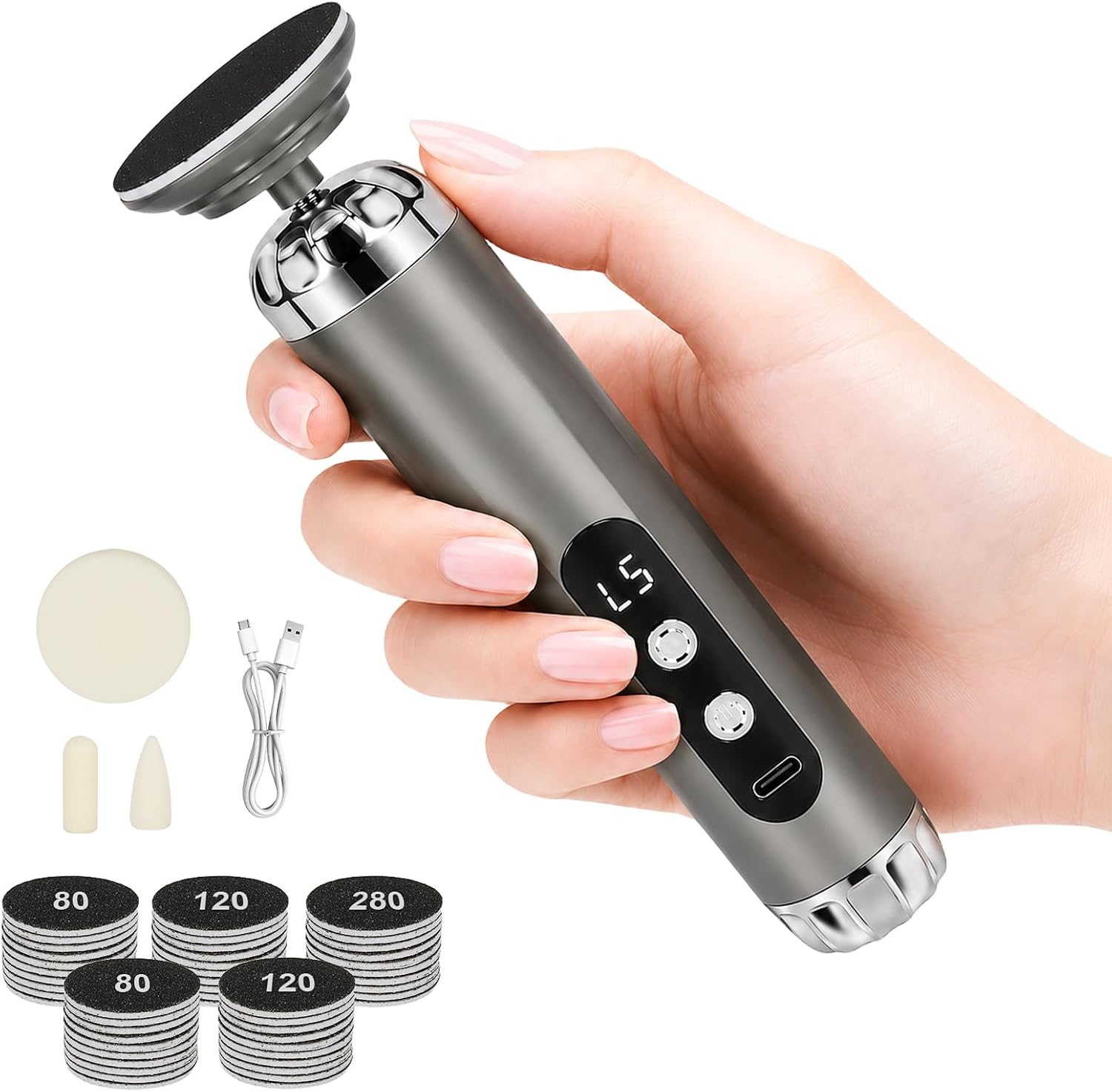 Luxduo Electric Foot Callus Remover