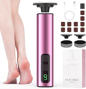 Upgraded Electric Foot Callus Remover For Feet Rechargeable Pedicure Tools