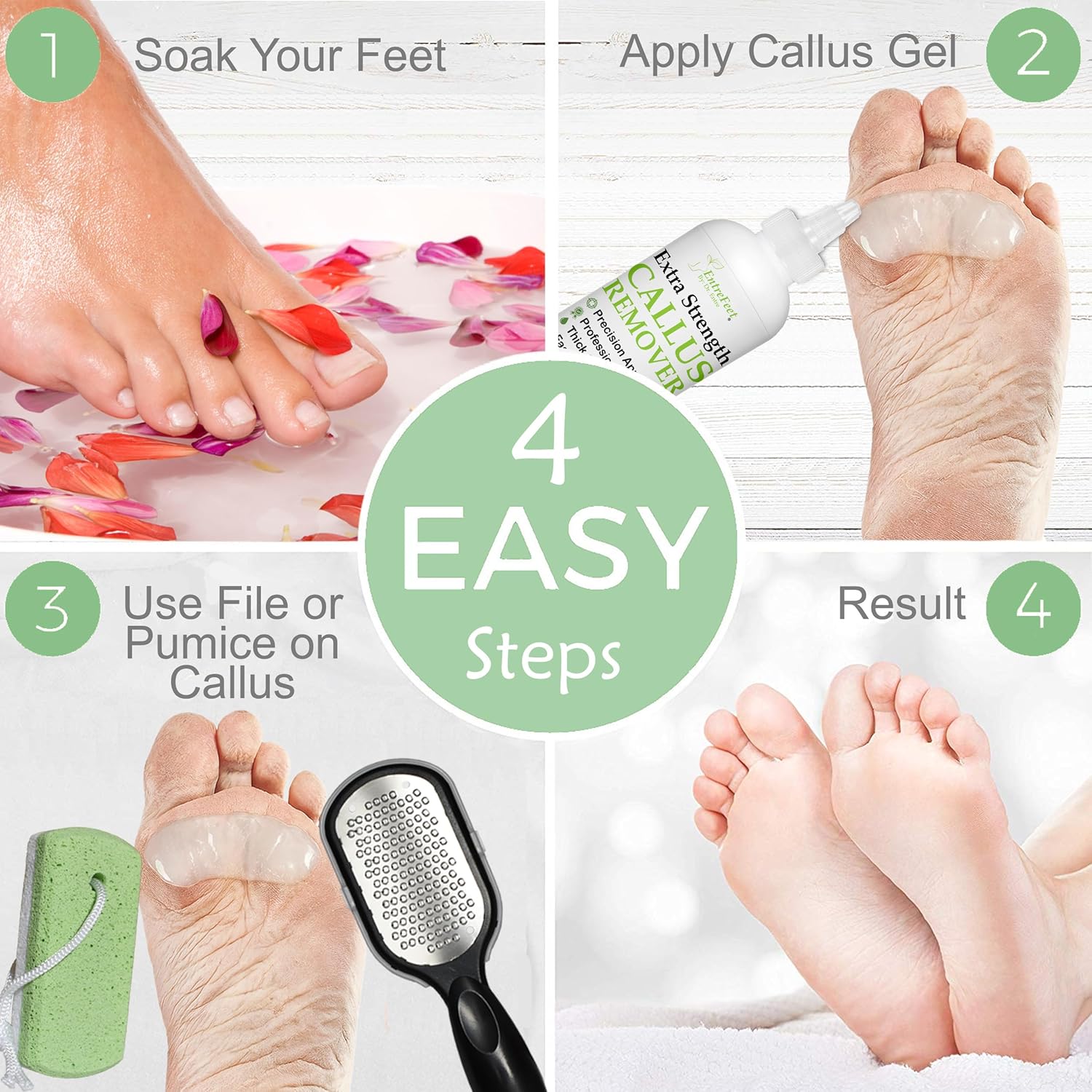 Dr. Entre Callus Remover Gel Kit
