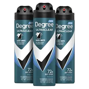 Degree Men Black + White Antiperspirant Spray