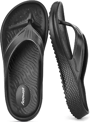 Aoowoll Men’s Arch Support Sandals