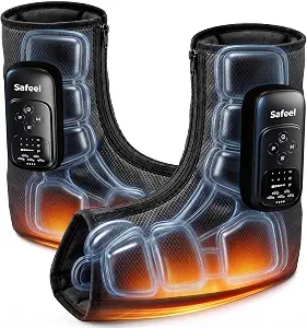 Safeel 2-Pack Foot Massager com Calor