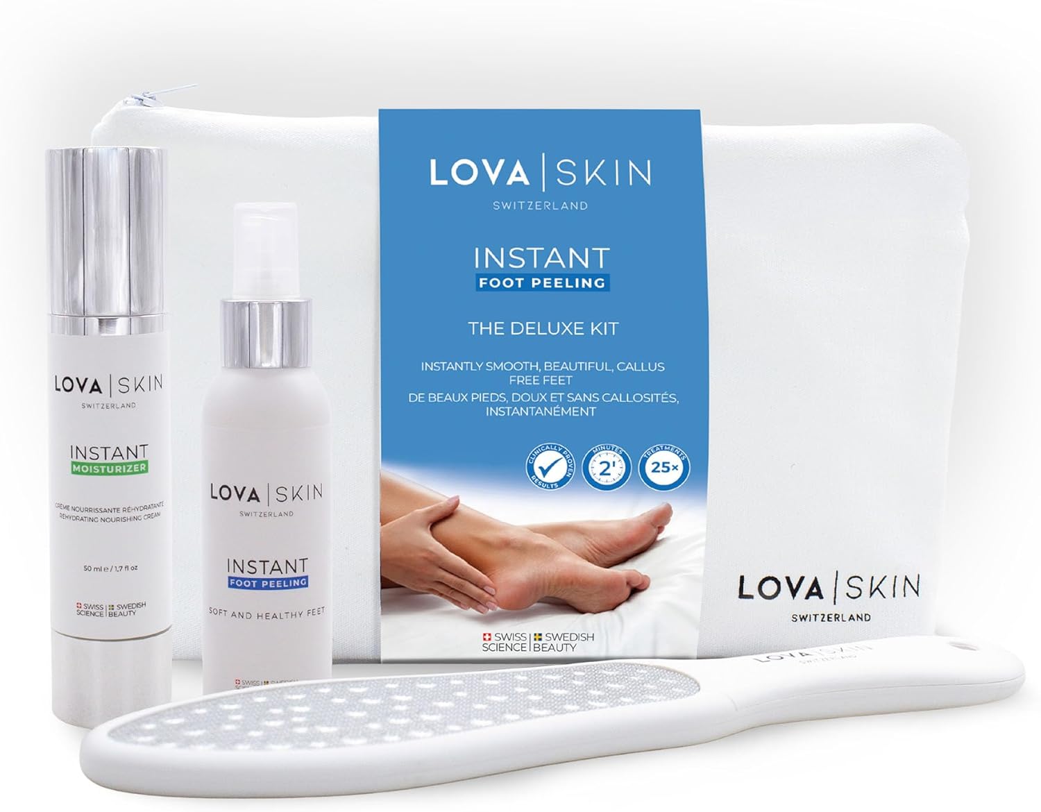 Lova Skin Instant Foot Peel Kit