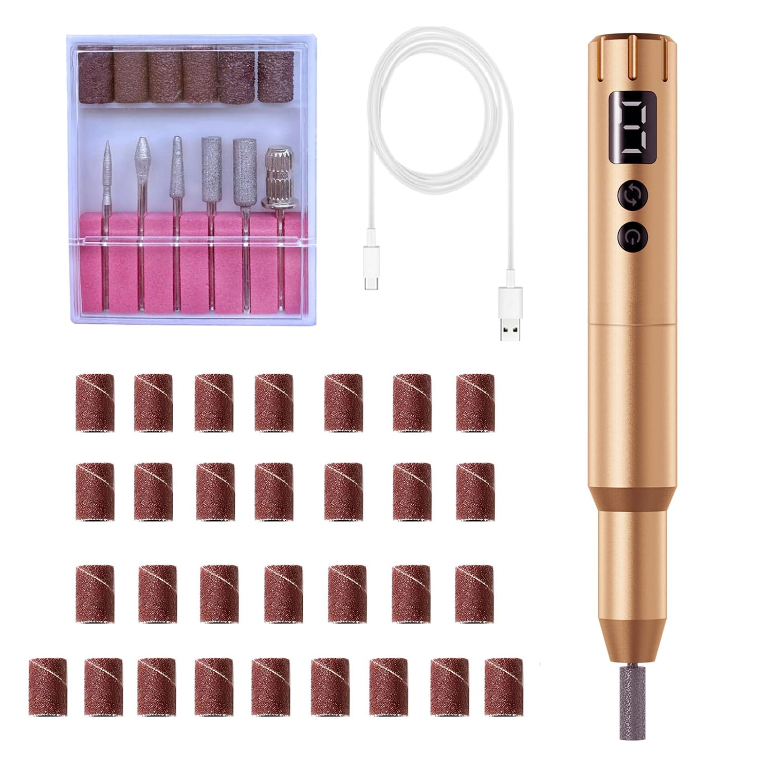 Cbvcbv Cordless Electric Nail Drill