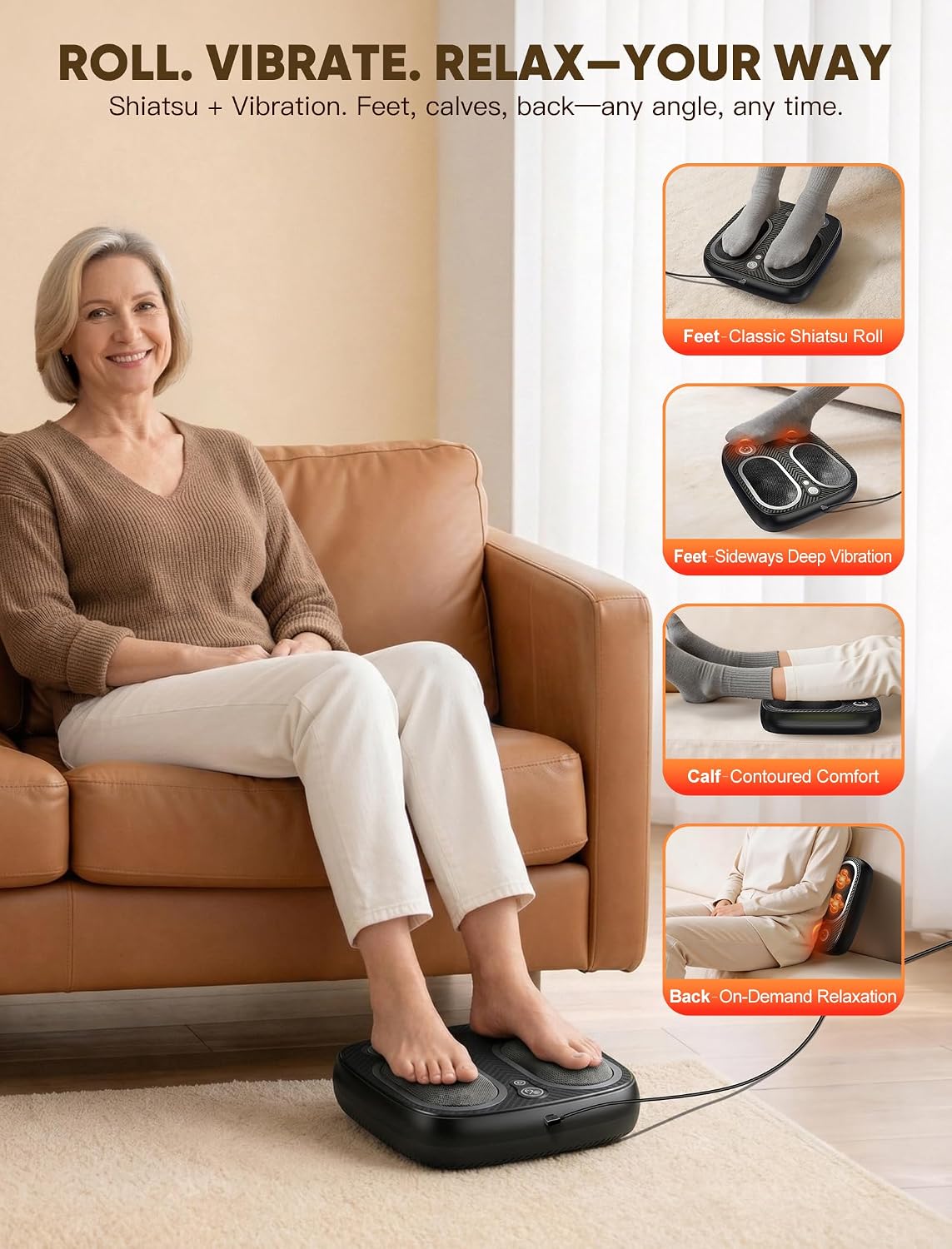 Fauaid Shiatsu Foot Massager