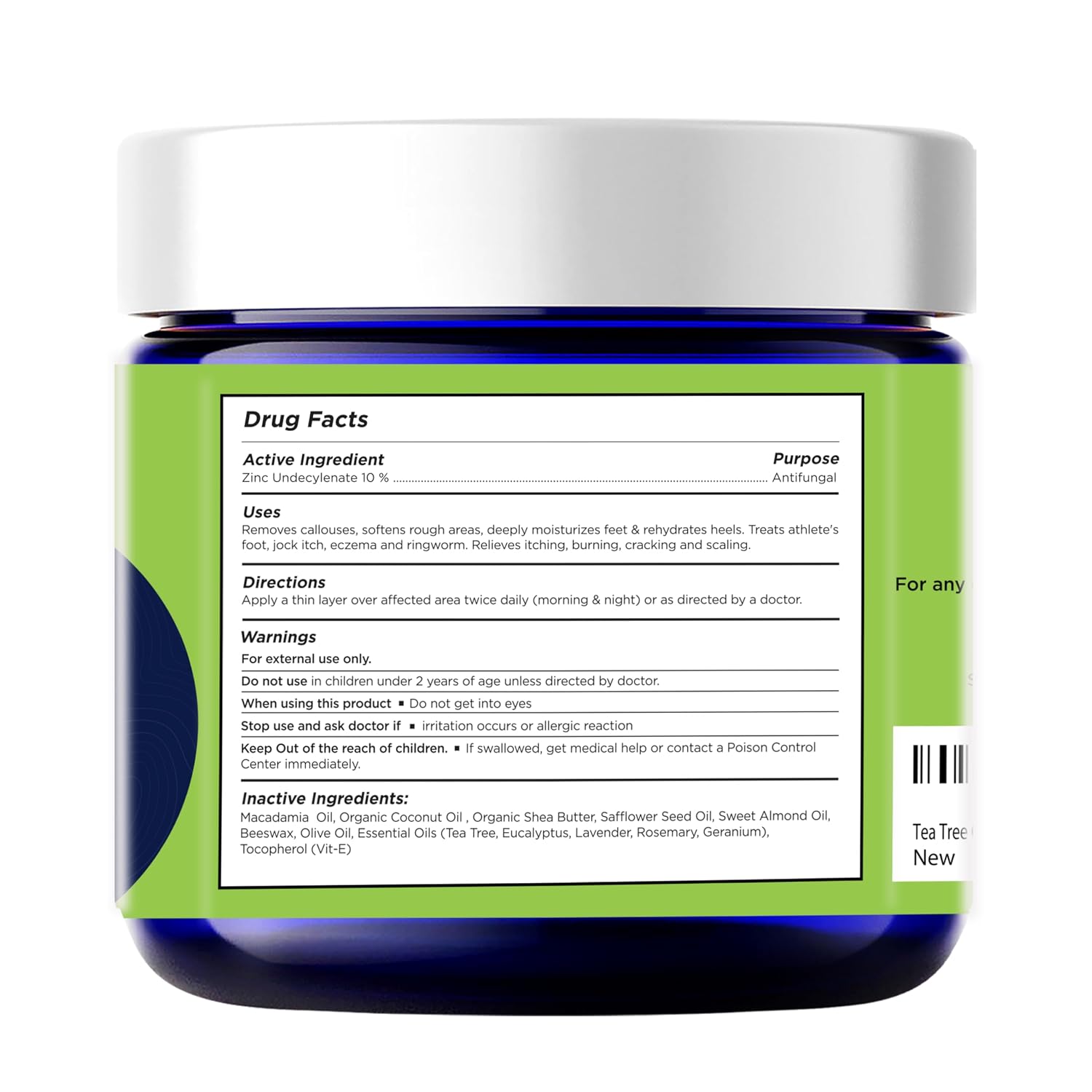 Foot Cure Antifungal Cream With Tea Tree Oil