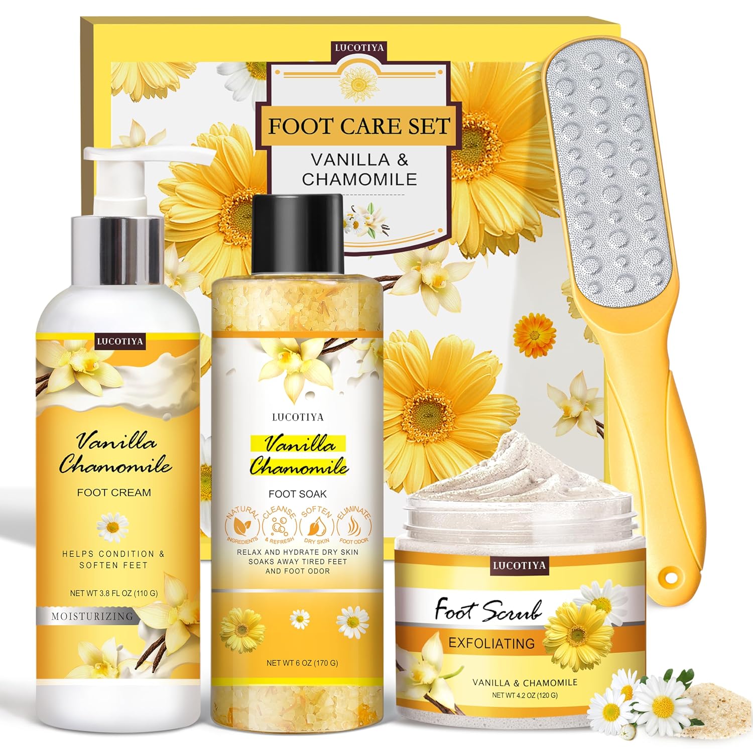 Lucotiya Foot Soak Pedicure Kit