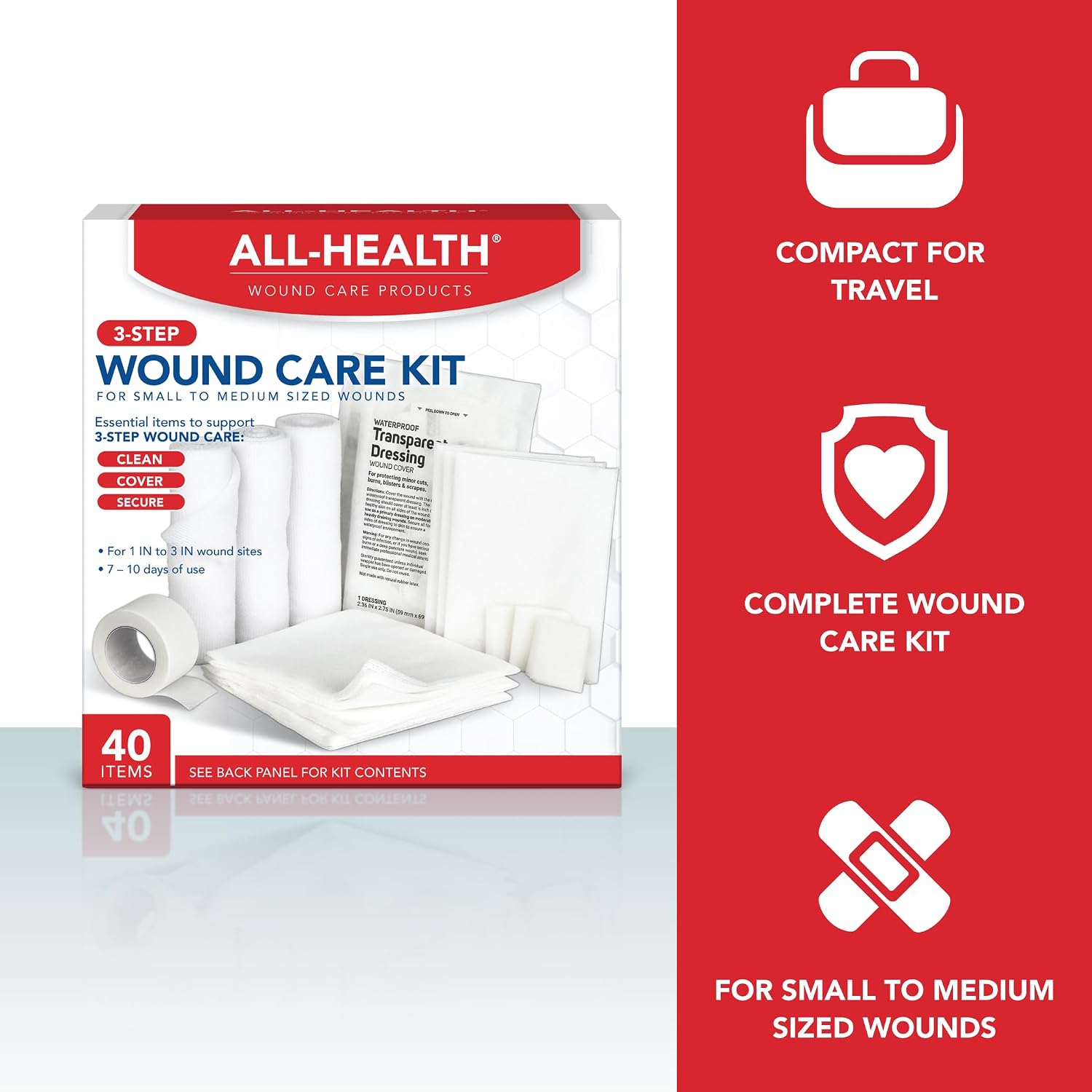Material type, sterile packaging, and item-level quality.