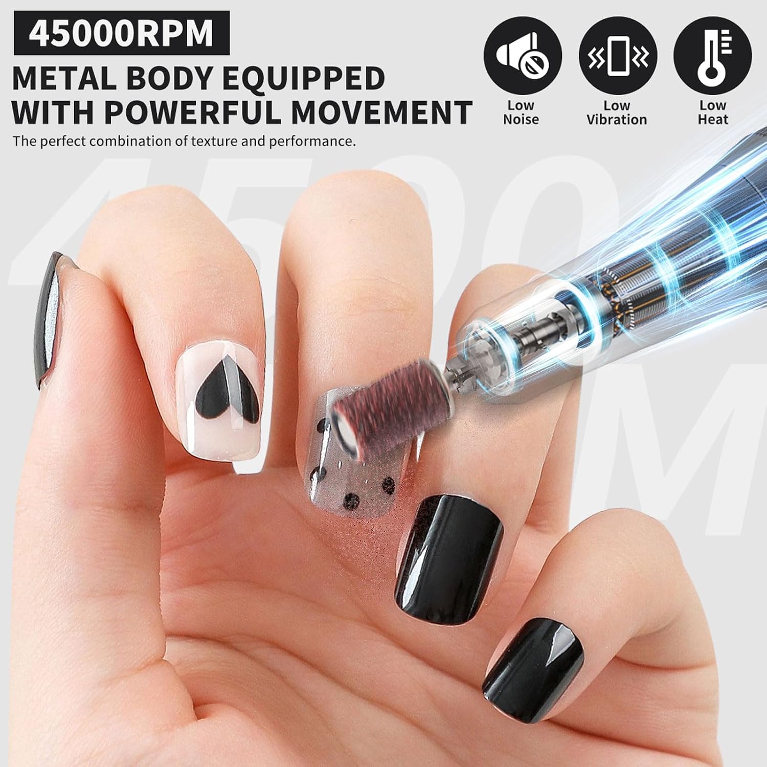 Build quality, heat dissipation, and bit-changing mechanism.