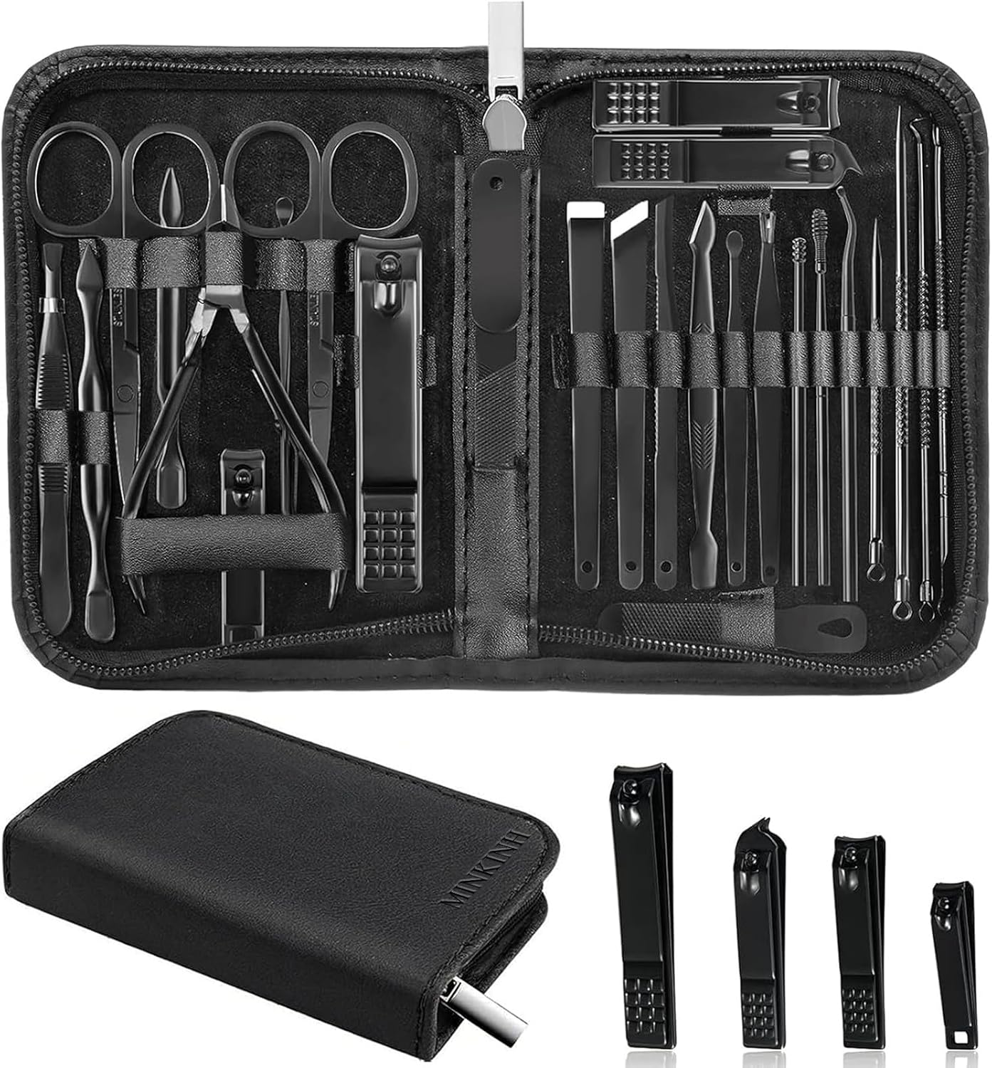 Highlights the full 26-piece set, organized layout, and gift-ready look.