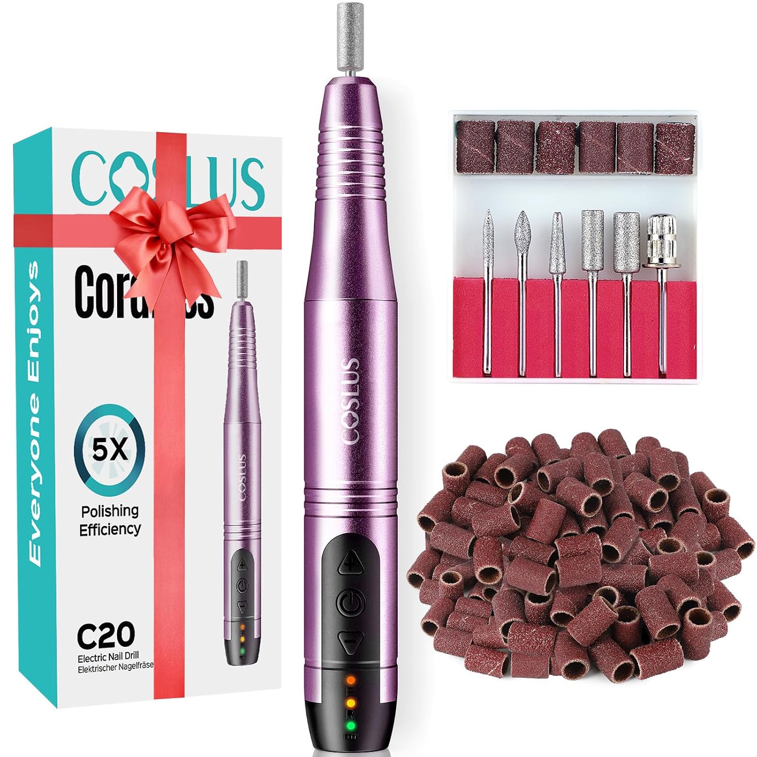 Coslus C20 Cordless Nail Drill