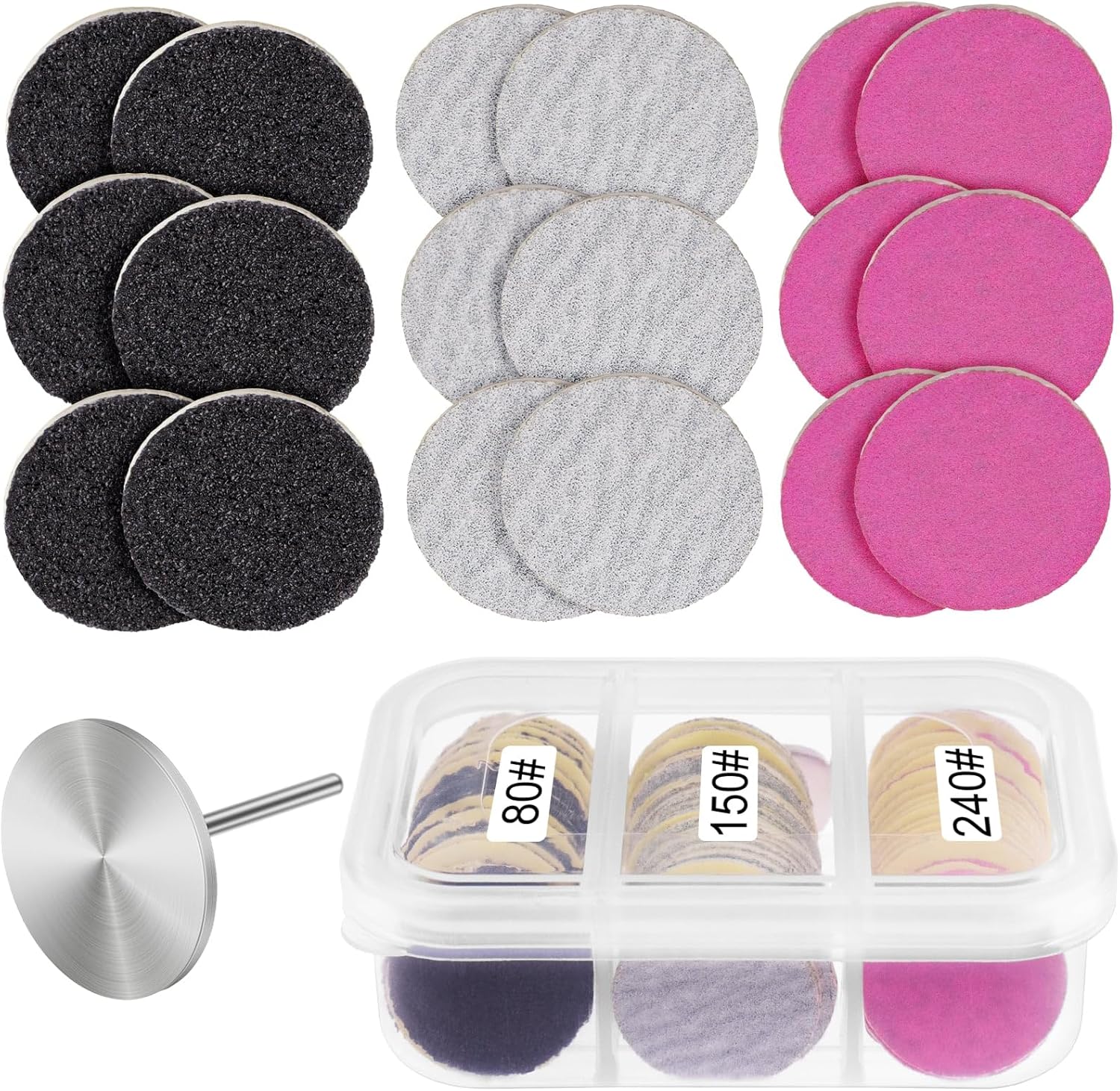 Rolybag Pedicure Sanding Discs 25Mm