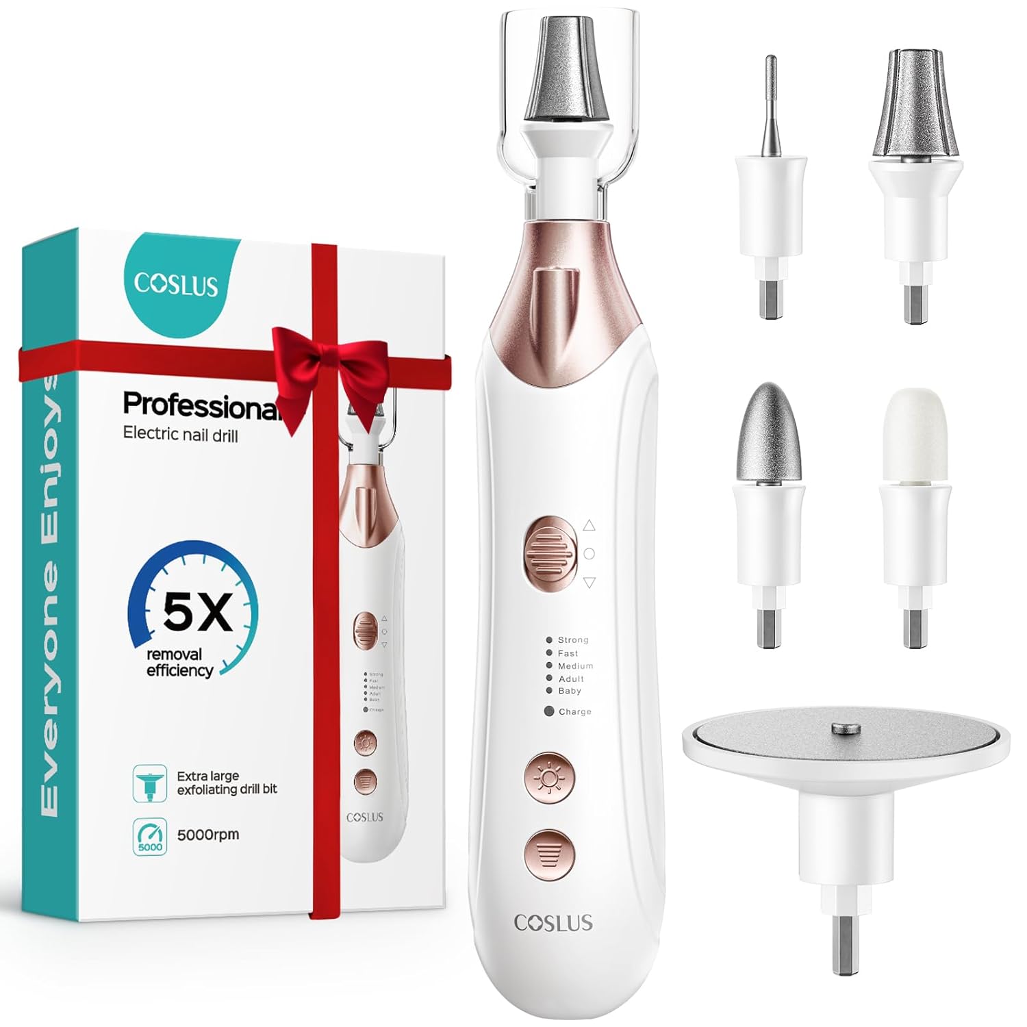 Coslus C43 5-In-1 Electric Nail File
